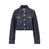 cropped denim jacket