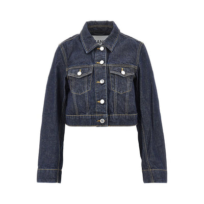 cropped denim jacket
