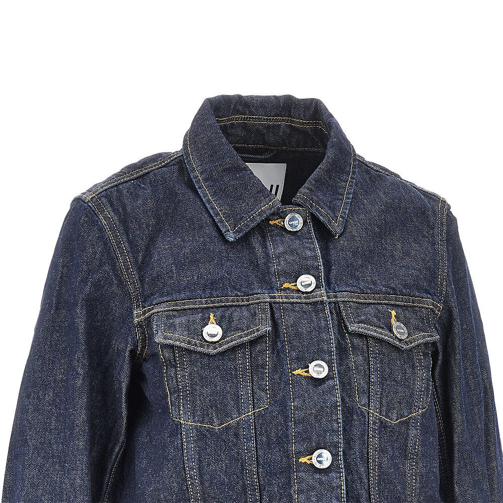 cropped denim jacket