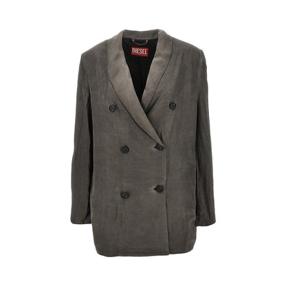 DIESEL 40 g-avina satin double-breasted jacket