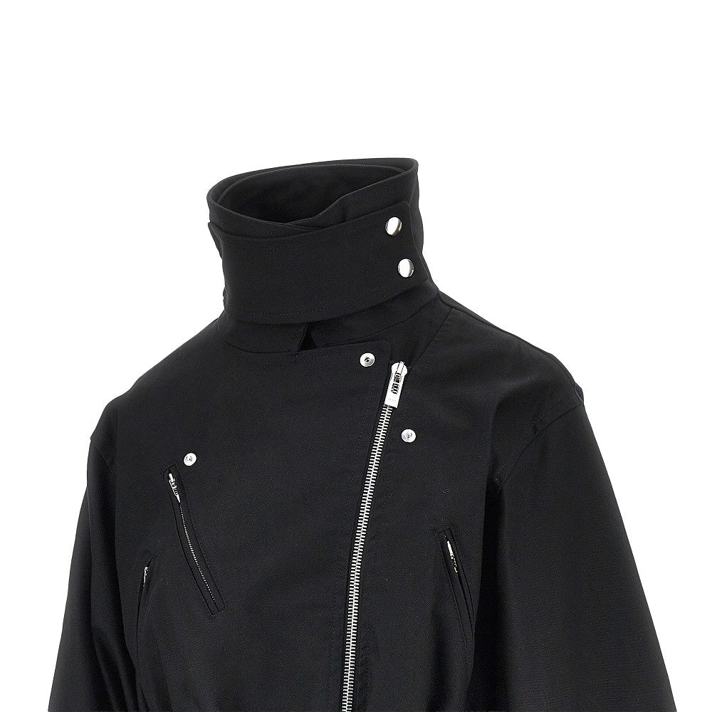 ALAIA 36 cotton biker jacket