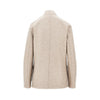 pressed wool nehru jacket