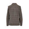 prince of wales fabric blazer