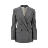 GIVENCHY 40 single-breasted jacket with padded shoulders