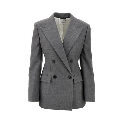 GIVENCHY 40 single-breasted jacket with padded shoulders