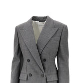 GIVENCHY 40 single-breasted jacket with padded shoulders