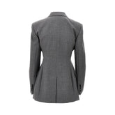 GIVENCHY 40 single-breasted jacket with padded shoulders