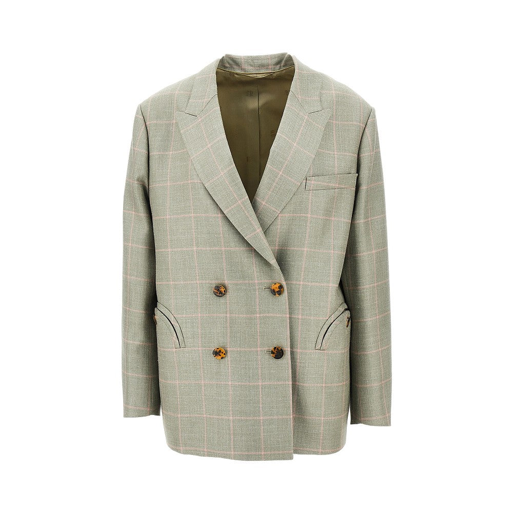 BLAZE II nightbreak oversized double-breasted jacket