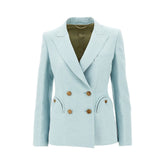 BLAZE I charmer silk and linen blazer