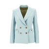 charmer silk and linen blazer