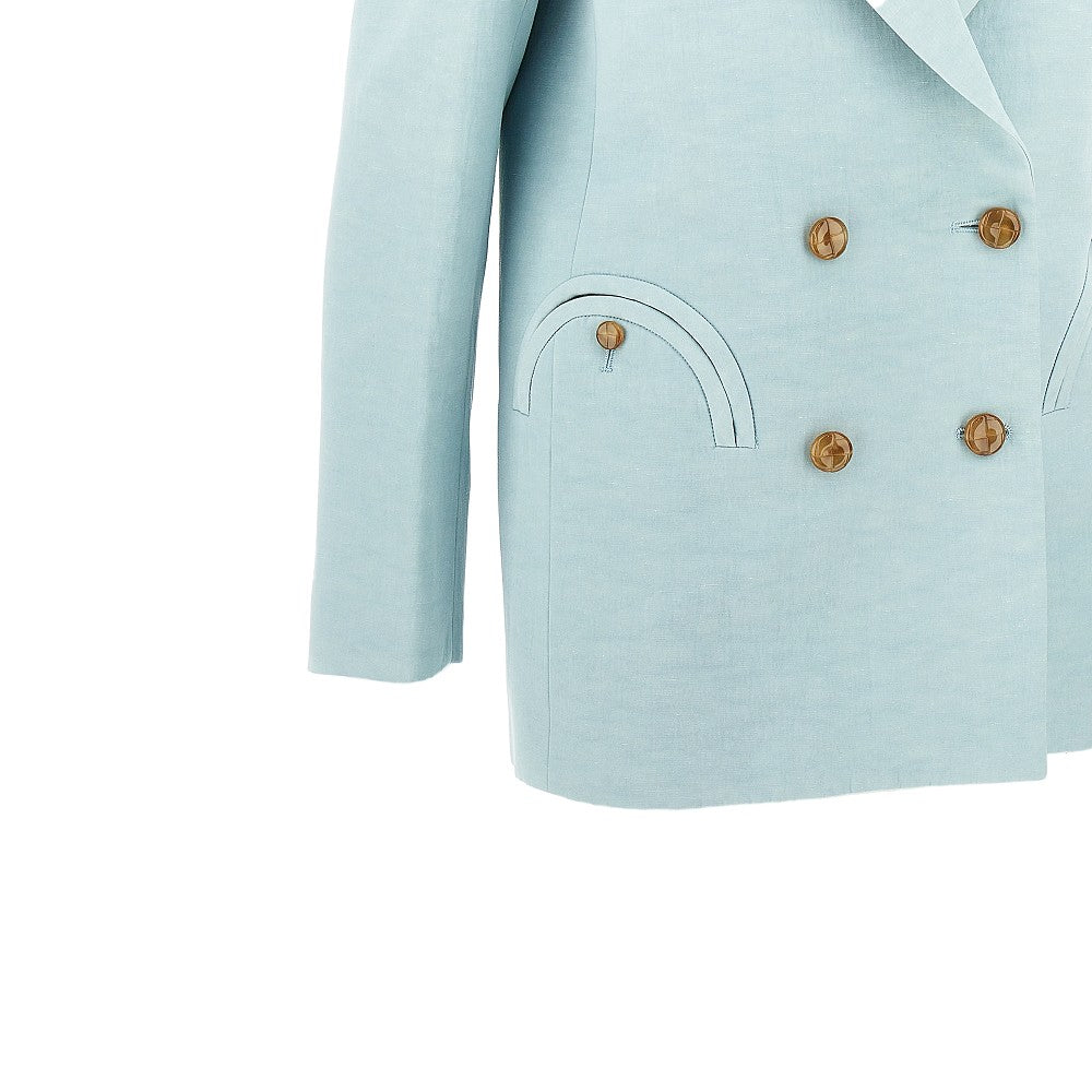 everynight double-breasted blazer