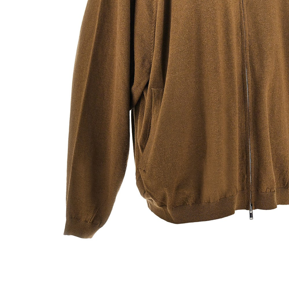base knitted track jacket