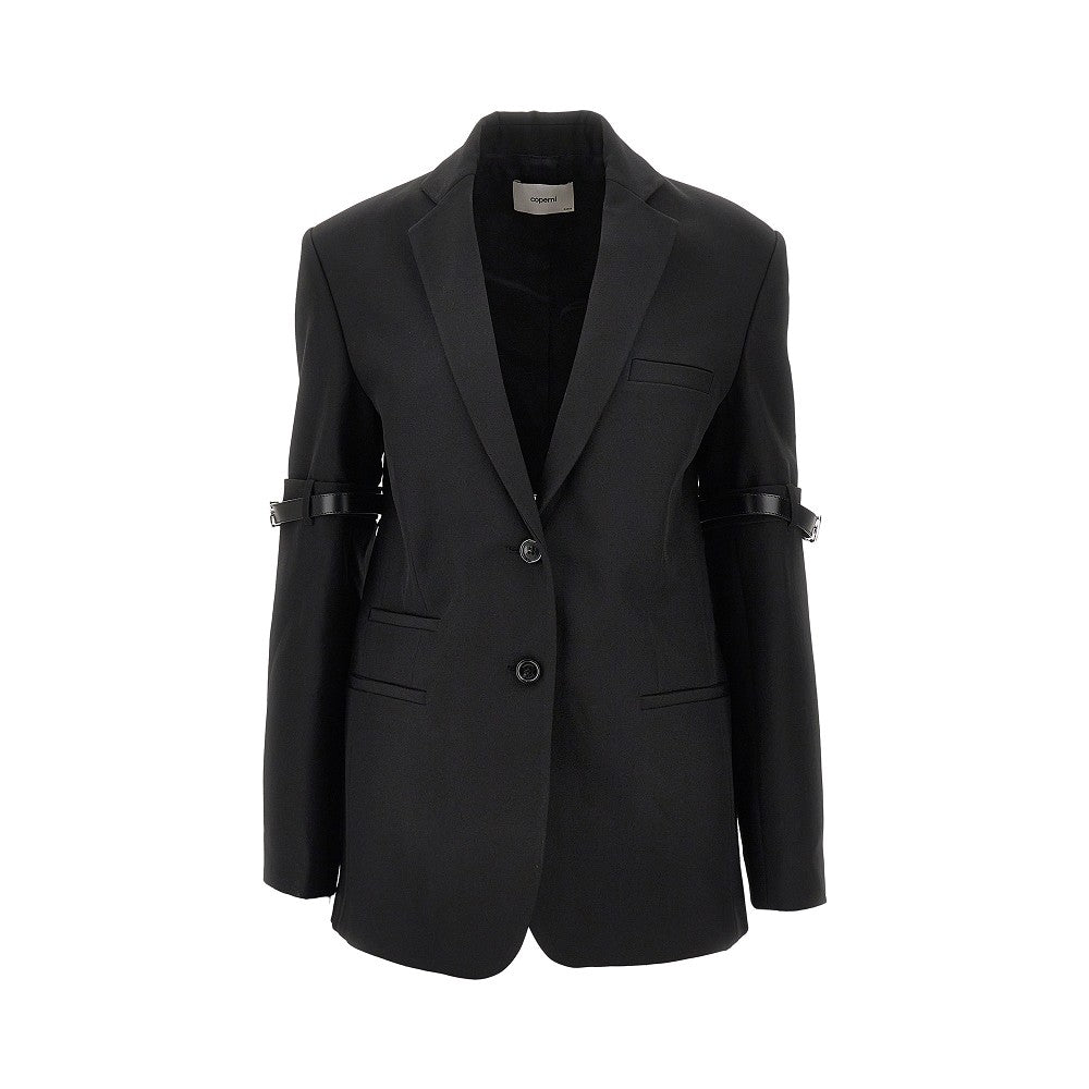 COPERNI M gabardine blazer with belts
