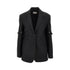 COPERNI M gabardine blazer with belts