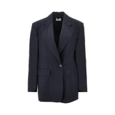 P.A.R.O.S.H. M raisa linen-blend oversized jacket