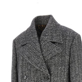 DOLCE&GABBANA 40 pinstriped wool-blend double-breasted jacket