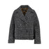 DOLCE&GABBANA 40 houndstooth wool-blend jacket