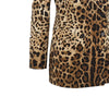 double-breasted jacket with animal print