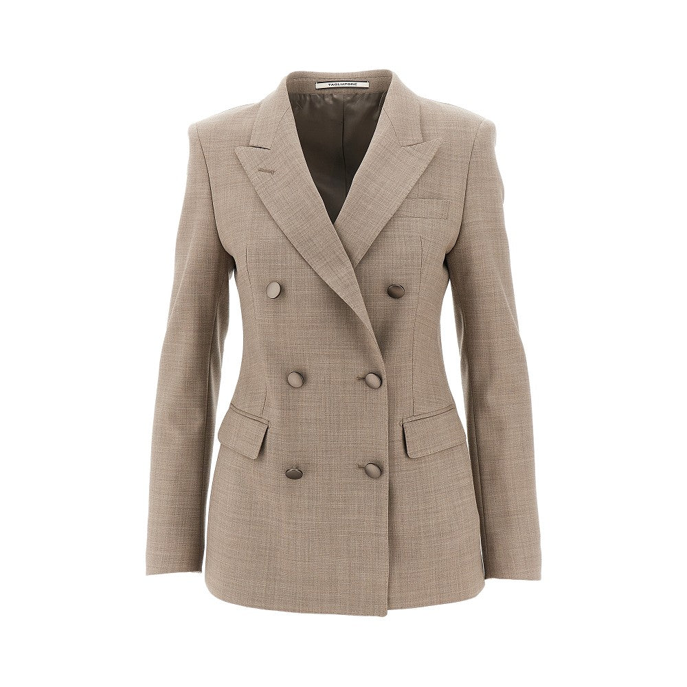 TAGLIATORE 48 parigi corduroy double-breasted jacket