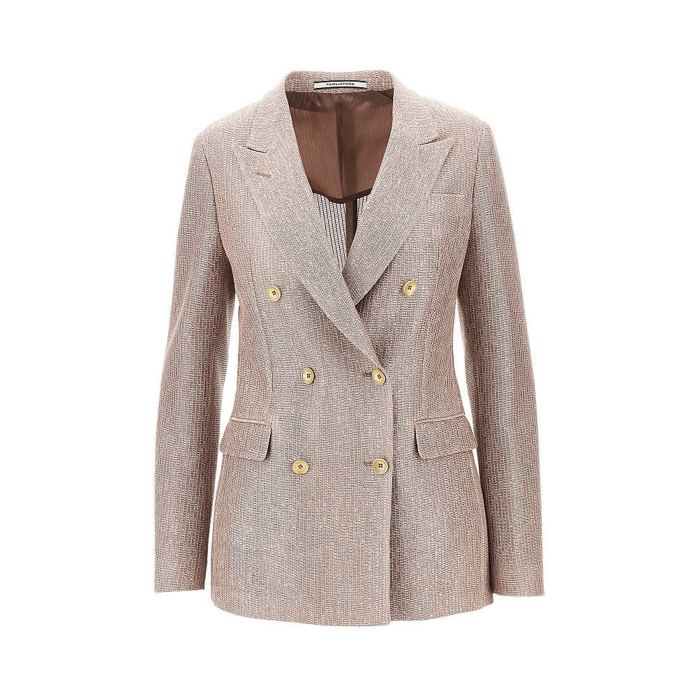 TAGLIATORE 44 parigi cotton double-breasted jacket