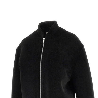 JIL SANDER 36 velvet full-zip jacket