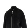 velvet full-zip jacket
