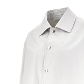 JIL SANDER S cotton taffetà blouson jacket with logo print