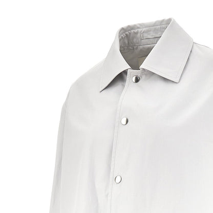 JIL SANDER S cotton taffetà blouson jacket with logo print