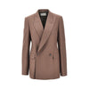 blend tropical wool double-breasted jacket