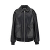 viper leather bomber jacket