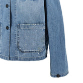 MAISON MARGIELA 40 distressed denim shirt jacket