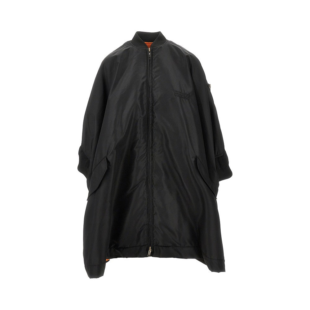 MM6 38 padded nylon cape