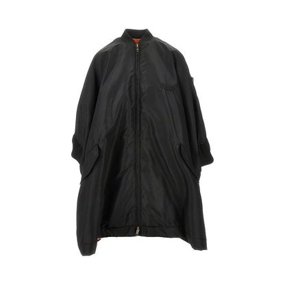 MM6 38 padded nylon cape