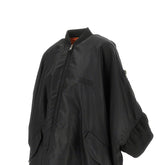 MM6 38 padded nylon cape