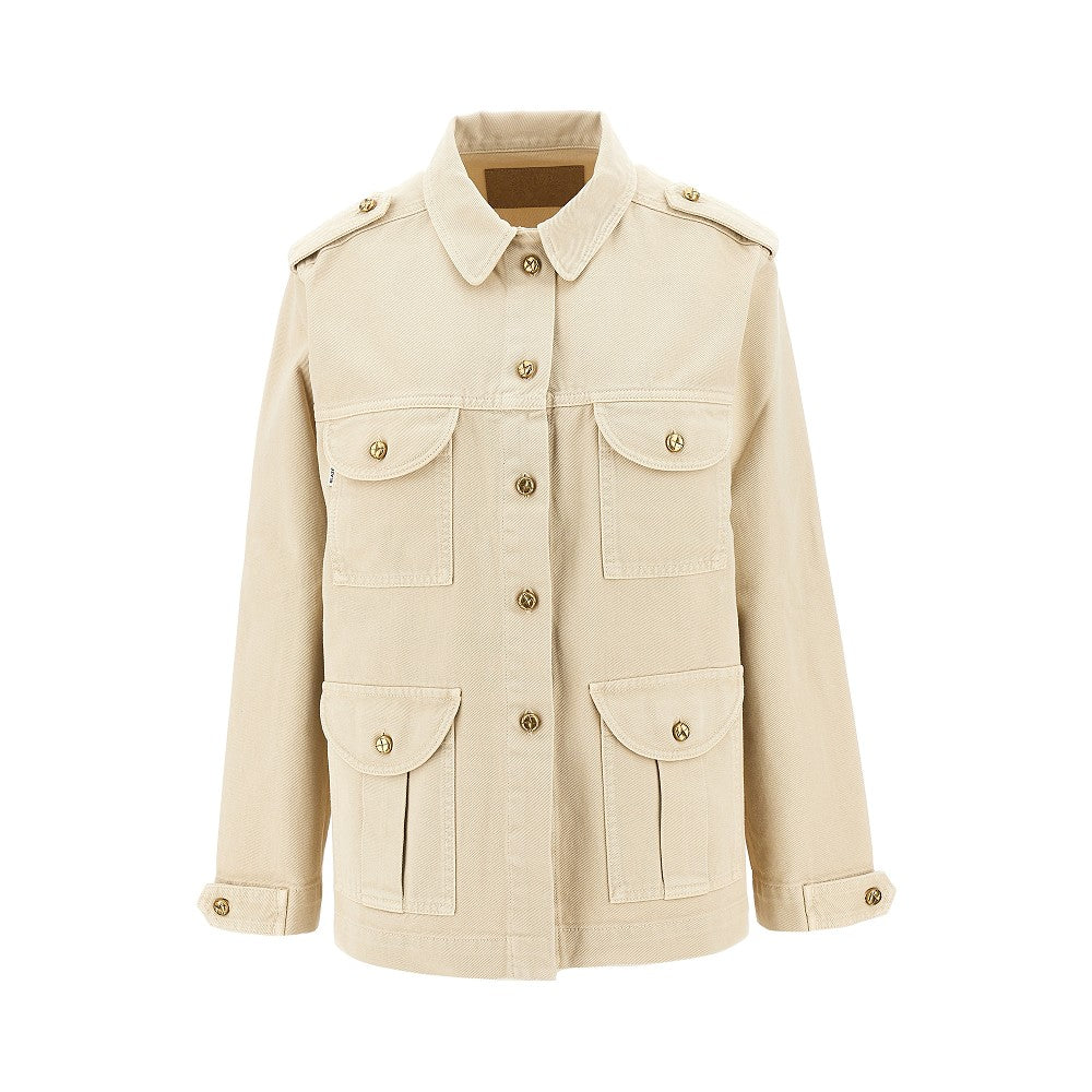 BLAZE III denim saharienne jacket