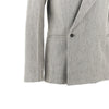 suna cotton and linen asymmetrical jacket