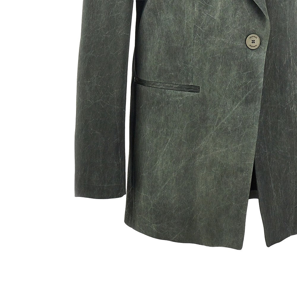 SEAFARER 40 astro light satin single-breasted jacket