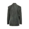 astro light satin single-breasted jacket