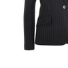 bianca jacket with pin-striped motif