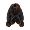 brina padded jacket with faux fur