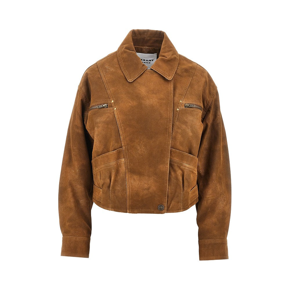 belma faux leather jacket