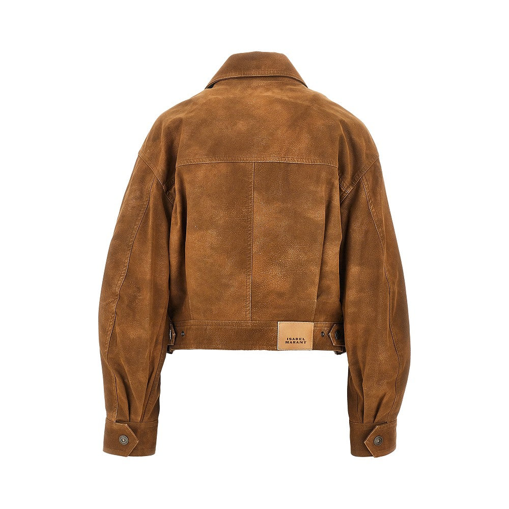 belma faux leather jacket