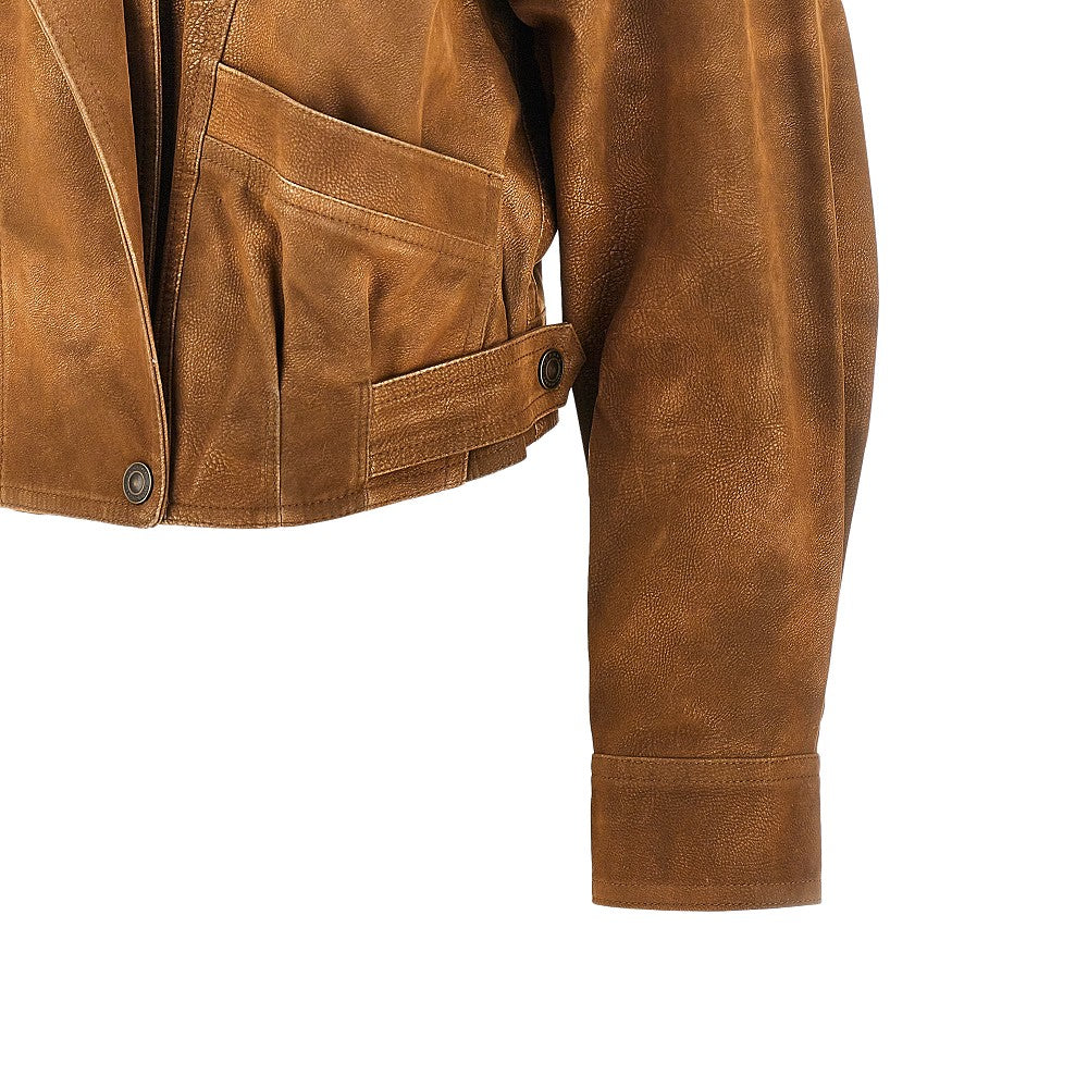 belma faux leather jacket