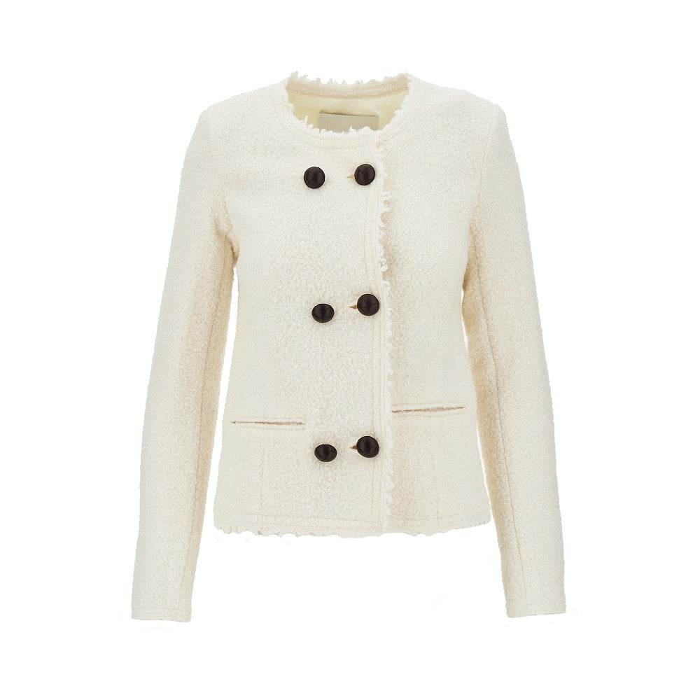 ISABEL MARANT 36 bouclè fabric suely jacket