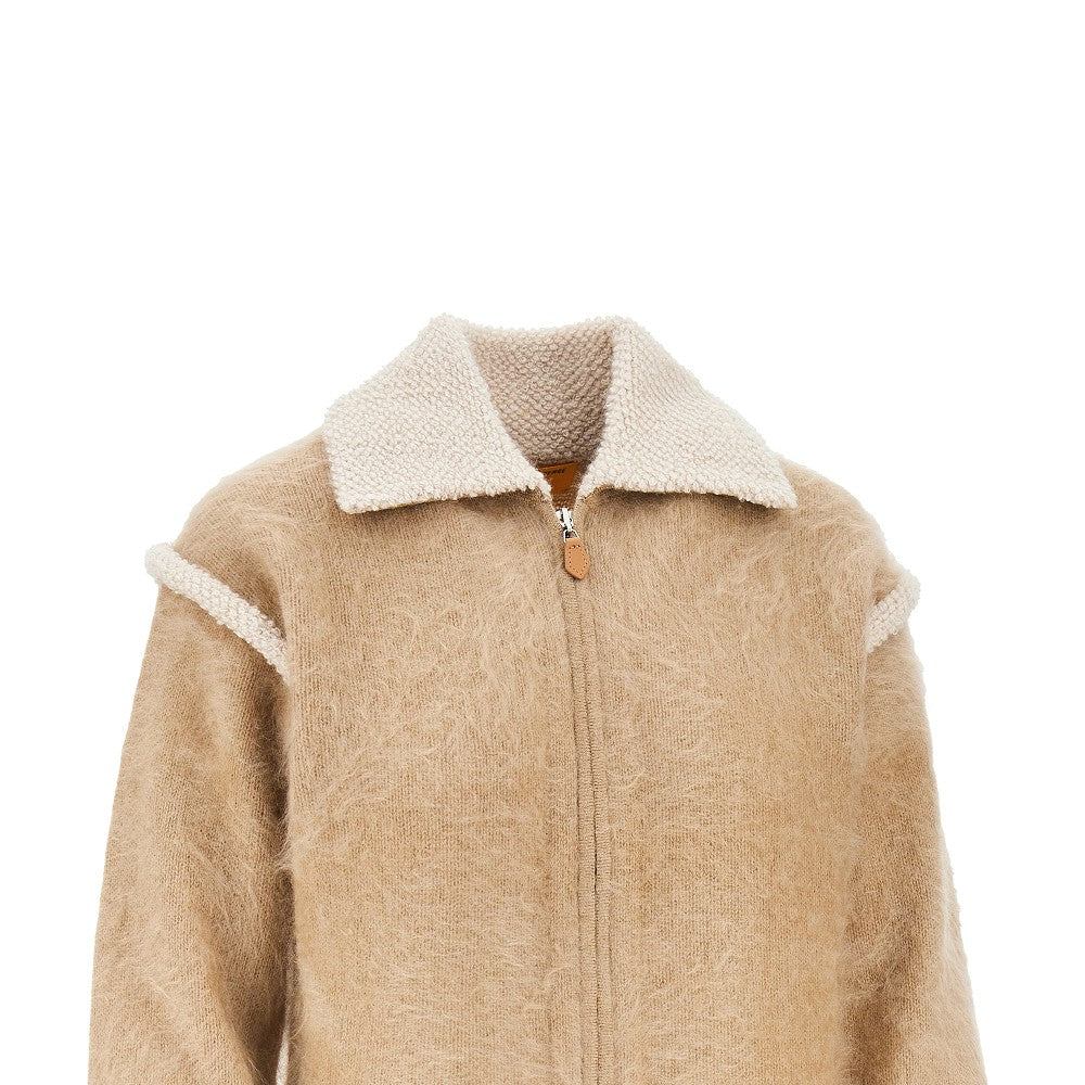 grizzly frankie brushed knit jacket