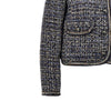 wool-blend tweed jacket
