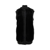 PINKO XS faux fur vest