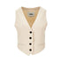 MSGM 40 viscose-blend canvas vest