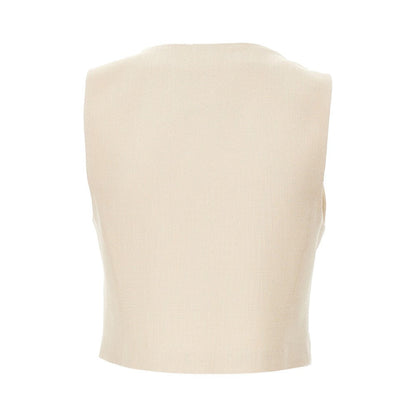 MSGM 40 viscose-blend canvas vest