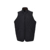 silk and cotton twill reversible vest